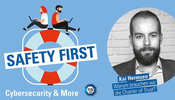 TÜV SÜD-Podcast "Safety First": Zwei Jahre Charter of Trust