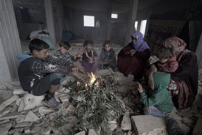 Humanitärer Notstand in Idlib, Nordwest-Syrien / „Wenn ich das Geräusch von Flugzeugen höre, zittere ich am ganzen Körper und habe Angst.“