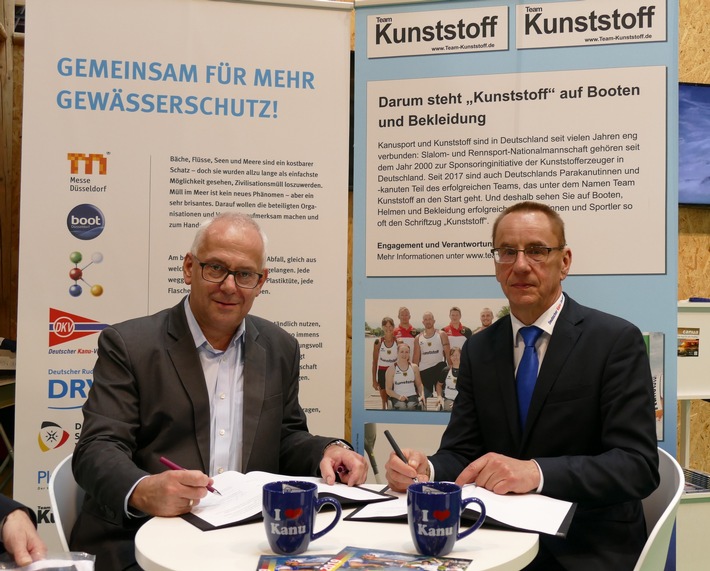 Team Kunststoff bleibt verlässlicher Partner der Nationalmannschaftskanuten