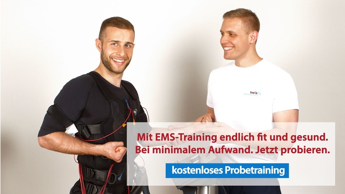 EMS-Training – minimaler Aufwand für maximalen Erfolg!
