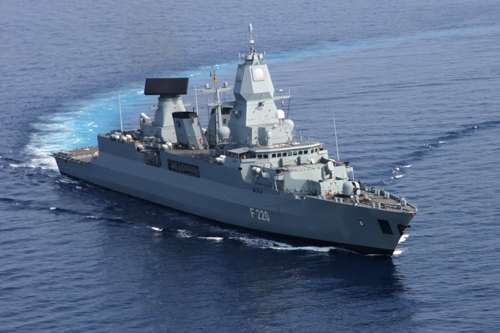 Fregatte "Hamburg" kehrt nach 28.500 gefahrenen Seemeilen vom Einsatz aus der Ägäis zurück