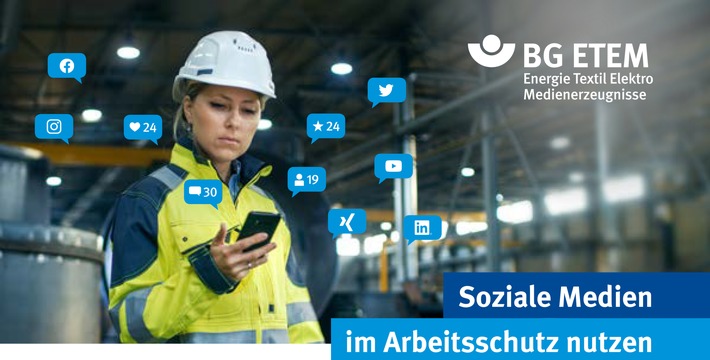 Social Media für den Arbeitsschutz nutzen - kostenfreies Whitepaper der BG ETEM