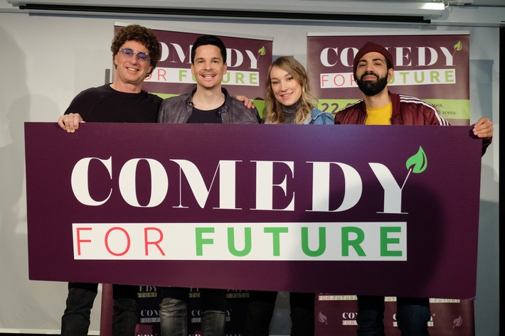 Thema „Agenda 2030“ / „Comedy for Future“ in der Köln-Arena / 17 Comedians, 17 Ziele, 1 Event