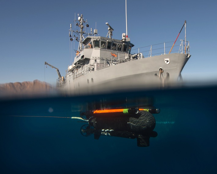 „Seehunde“ zum Minenräumen – Marine übernimmt Multitools für den Minenkampf