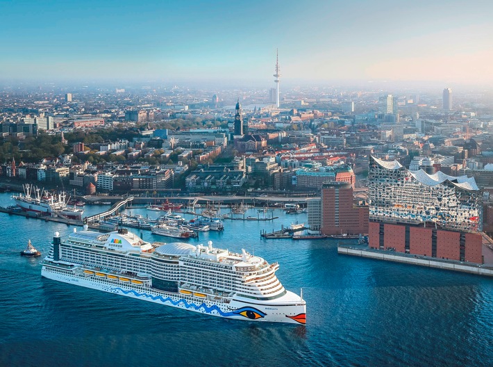 AIDA nimmt Kurs auf Hamburg