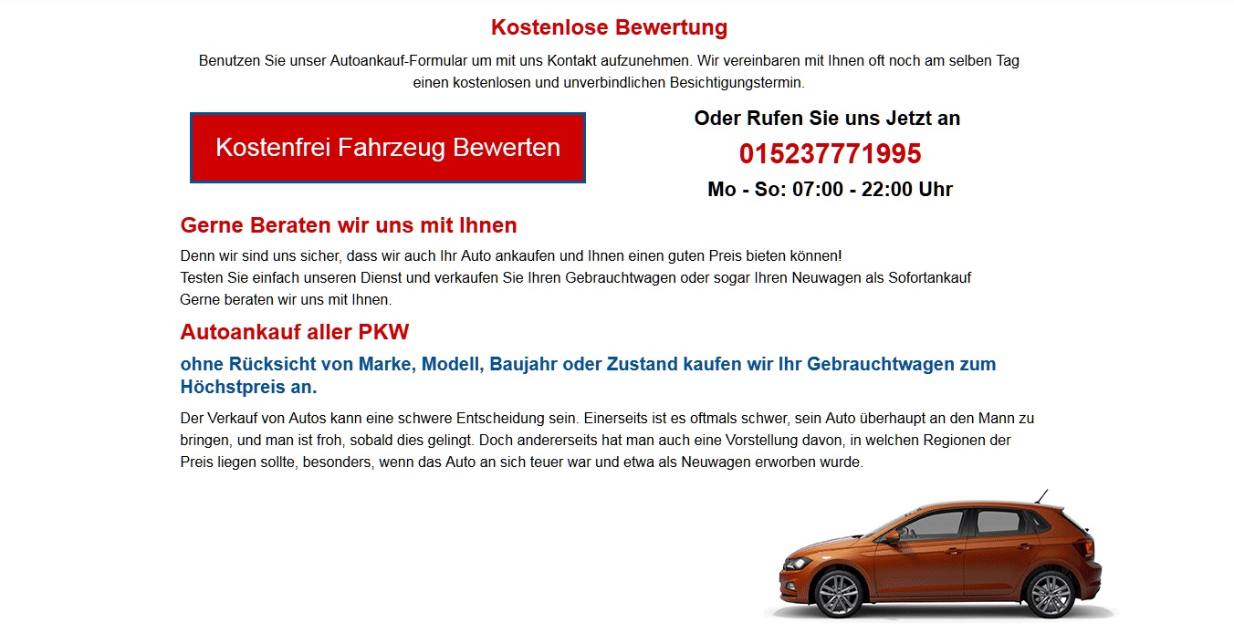 Autoankauf Leipzig :: Sofort Auto Verkaufen - wir bieten Ihnen mehr für Ihr Auto