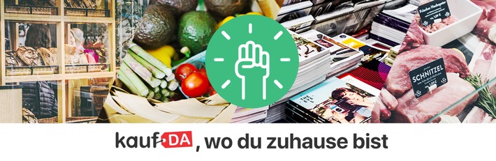 „kaufDA, wo du zuhause bist“: Kostenlose Unterstützung für lokale Geschäfte