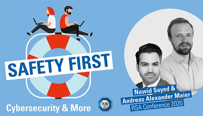 TÜV SÜD-Podcast "Safety First": Themen der RSA Conference 2020