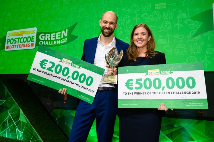 Wettbewerb für grüne Startups: 1 Million Euro für eine nachhaltigere Welt / Ab sofort startet die Bewerbungsphase für die Postcode Lotteries Green Challenge 2020