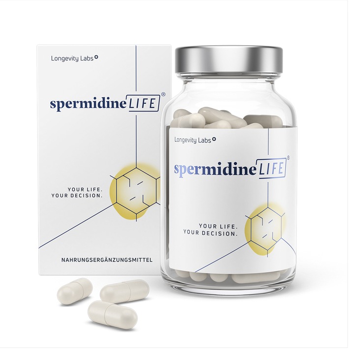 Neu: spermidineLife® – gesund altern dank natürlicher Zellreinigung