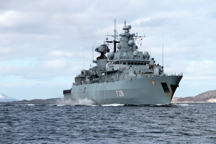 Fregatte "Mecklenburg-Vorpommern" kehrt aus NATO-Einsatz in der Ägäis zurück