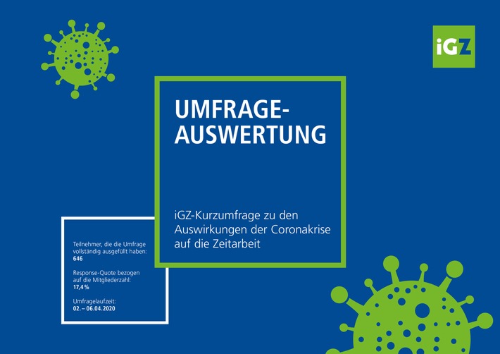 Zeitarbeit in der Corona-Krise: Ein Drittel der Unternehmen hält Corona-Krise für „existenzgefährdend“