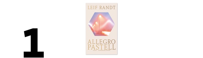 Platz 1 der SWR Bestenliste im Mai: "Allegro Pastell" von Leif Randt Zehn Leseempfehlungen von 30 unabhängigen Literaturkritikerinnen und -kritikern