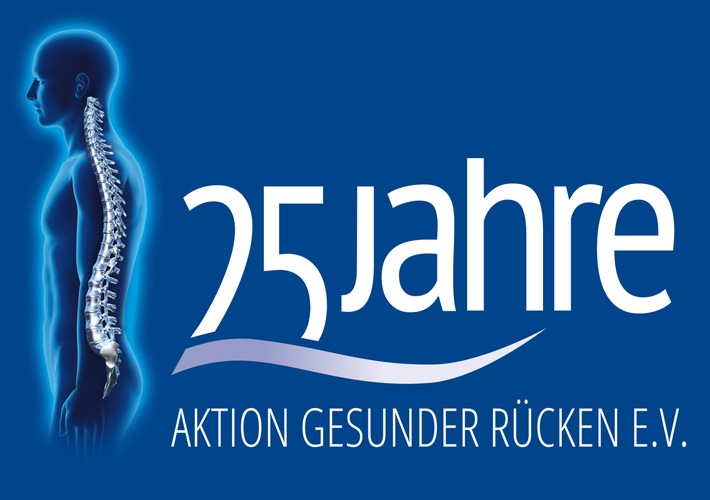 25 Jahre für die Rückengesundheit - Aktion Gesunder Rücken e. V. zieht positive Bilanz