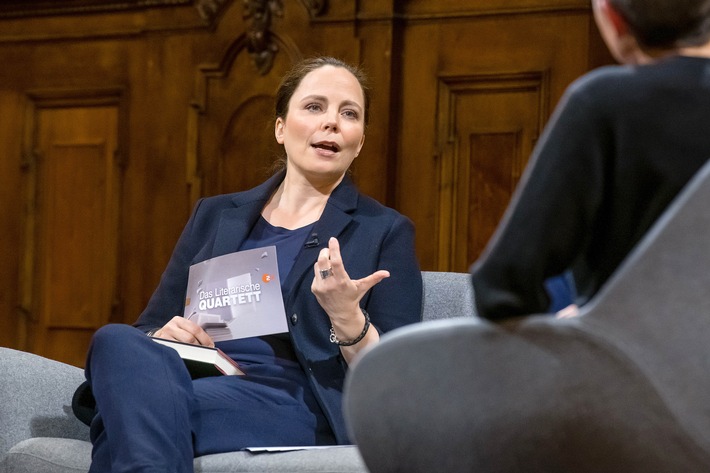 „Das Literarisches Quartett“ im ZDF mit den Gästen Eva Menasse, Matthias Brandt und Eugen Ruge