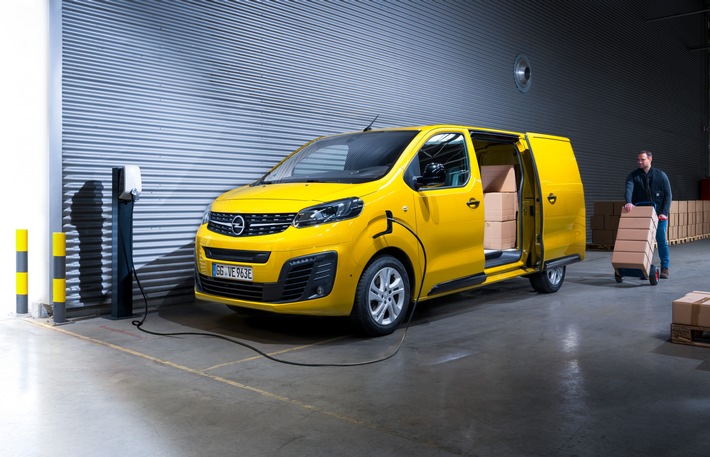 Neuer Opel Vivaro-e: Mit dem "e" für emissionsfreie Lieferungen
