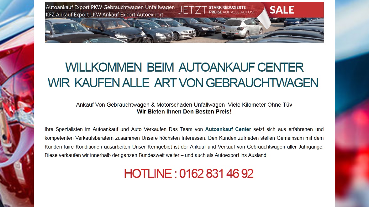 Autoankauf Kassel kauft dein Auto - autoankauf-center.de