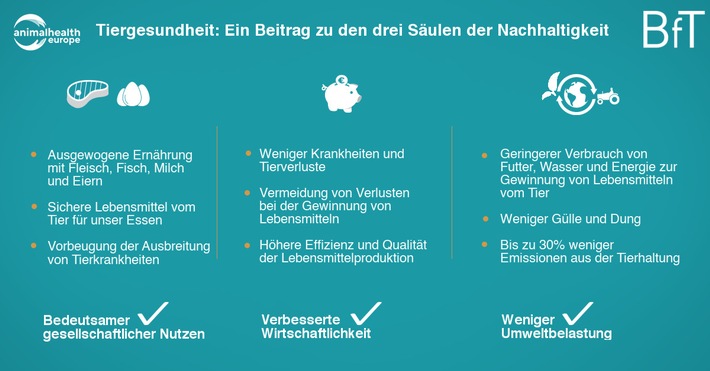 Farm-to-Fork-Strategie / Tiergesundheitsverbände unterstützen eine auf Innovation basierende Transformation des EU-Lebensmittelsystems