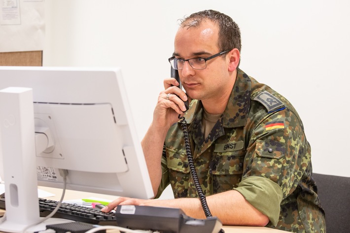 Containment Scouts“ der Bundeswehr: Soldaten der Bundeswehr leisten Amtshilfe in Gesundheitsämtern