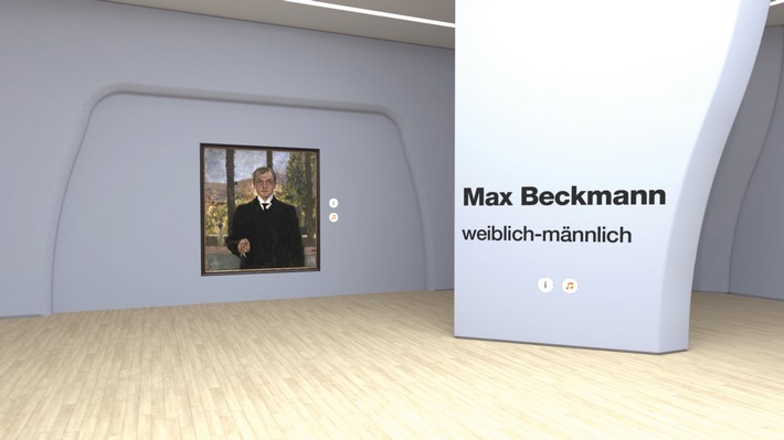 ZDFkultur zeigt "Max Beckmann. weiblich-männlich" / Neue Ausstellung in der "Digitalen Kunsthalle"