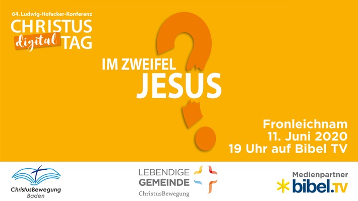 Digitaler Christustag 2020: Fronleichnam auf Bibel TV / Sendetermin: Donnerstag, 11. Juni 2020, 19.00 Uhr