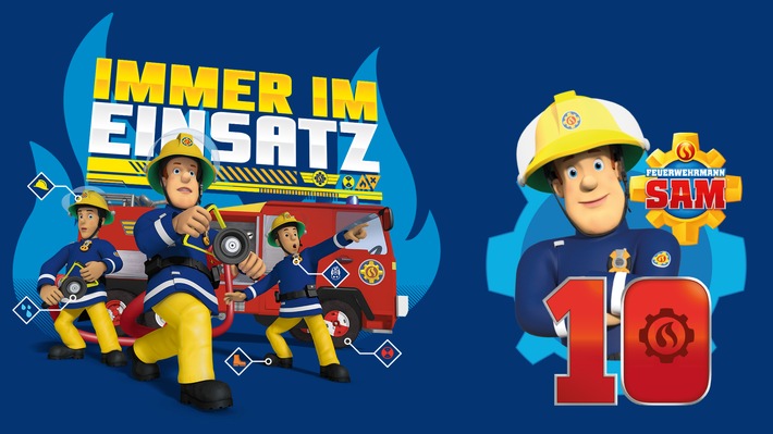 "Feuerwehrmann Sam"-Tag am 1. Juni bei KiKA / Neue Staffel und Filmpremiere zum zehnjährigen Jubiläum
