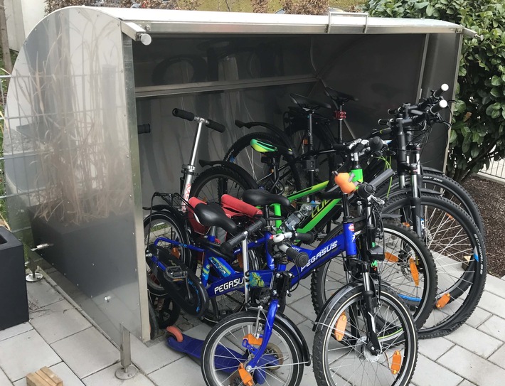 Gut geparkt – Fahrradgarage für zuhause