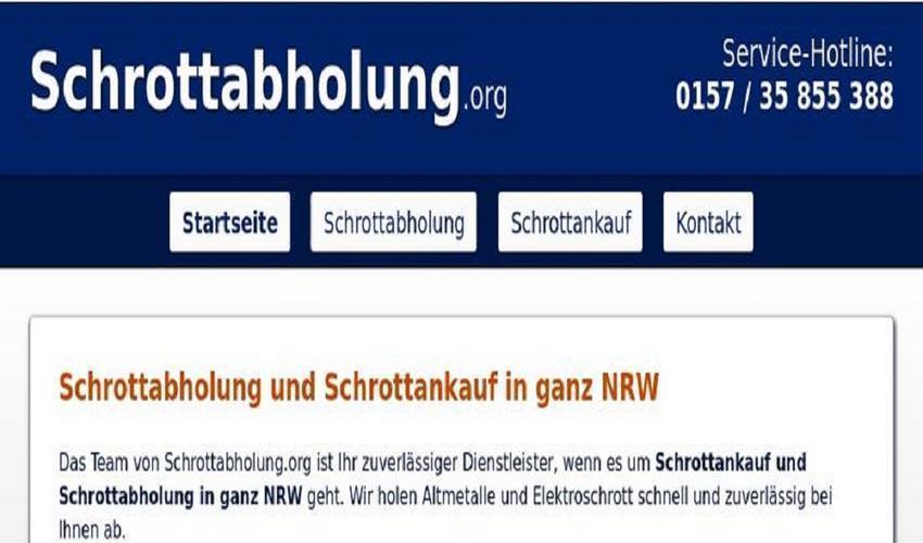 Schrottabholung Witten – Ordentliche Entsorgung von Altmetallen