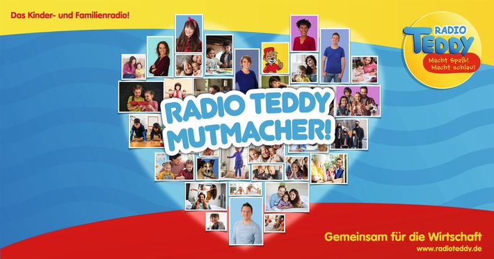 „Radio TEDDY-Mutmacher“/Die 1.000.000-Sendesekunden-Offensive für Familien und die Wirtschaft