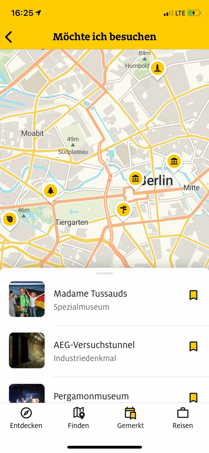 Tipps für Trips: Neue App "ADAC Trips" liefert Inspiration für Ausflüge und Reisen / Individuelle Tipps auf Basis der Nutzer-Vorlieben / App für Android und iPhone verfügbar
