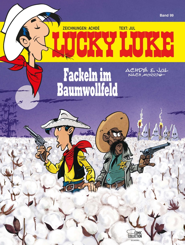 Nun sorgt Lucky Luke auch in den Südstaaten für Gerechtigkeit