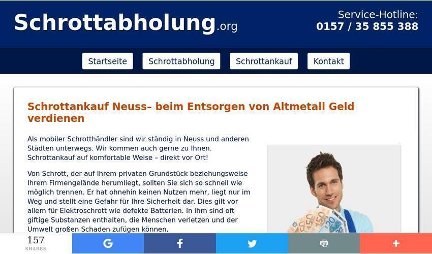 Recycling von Altmetall - Schrottankauf Neuss