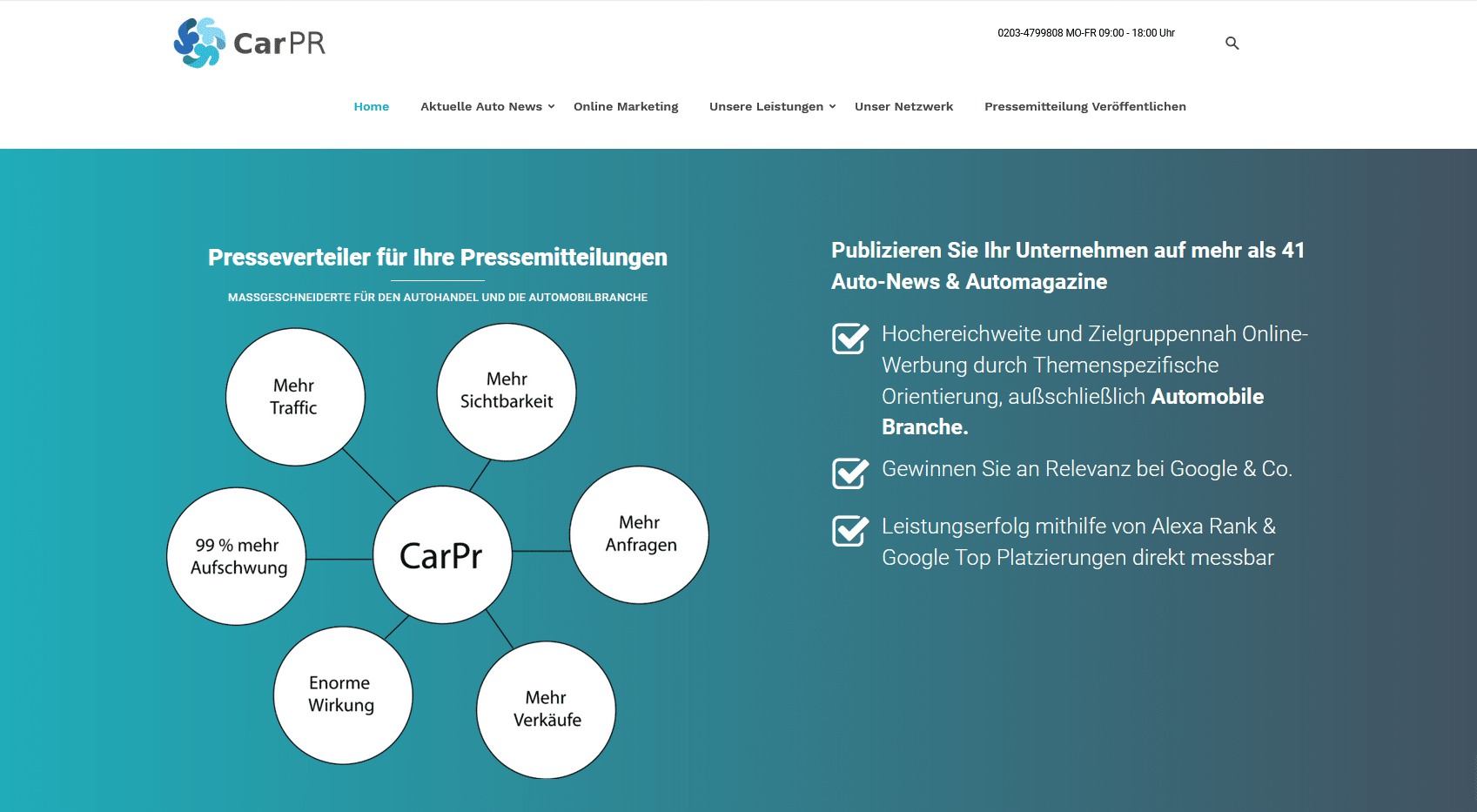 Autohaus Marketing | 60% mehr Traffic - mehr Anfragen - mehr Verkäufe