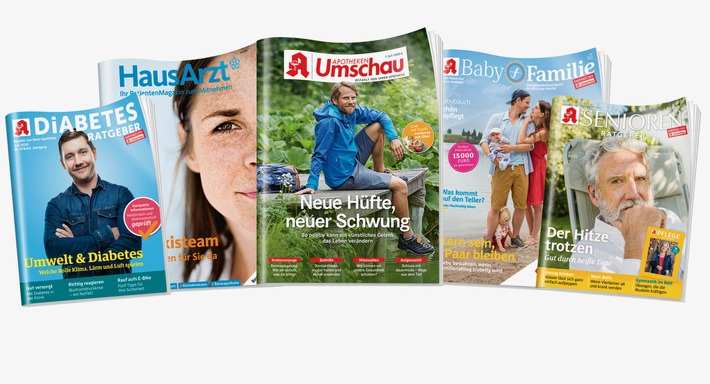 AWA 2020: Apotheken Umschau steht mit 18,71 Mio. Lesern an der Spitze des deutschen Lesermarkts