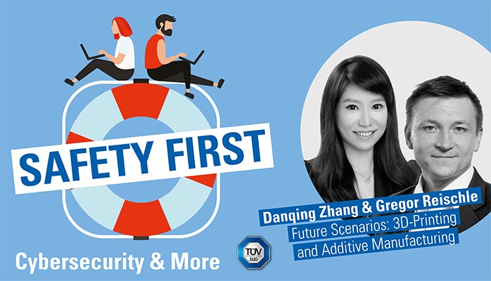 TÜV SÜD-Podcast „Safety First“: Additive Manufacturing