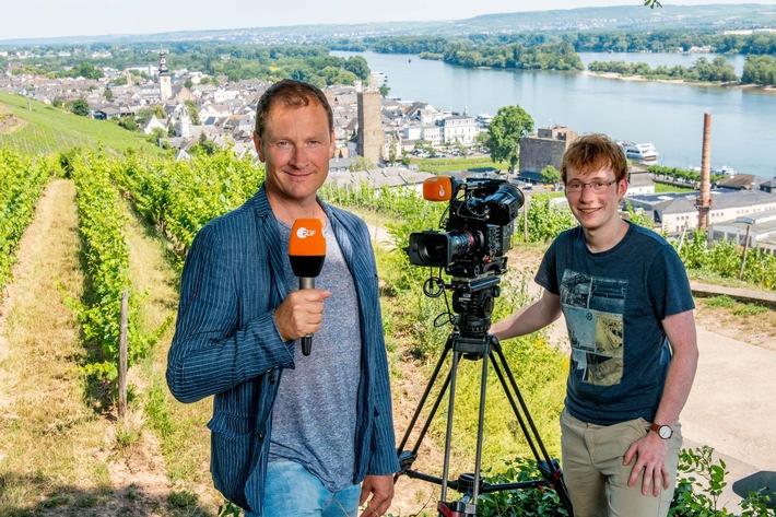 ZDF in Rüdesheim: Vier Wochen unterwegs im Rheingau