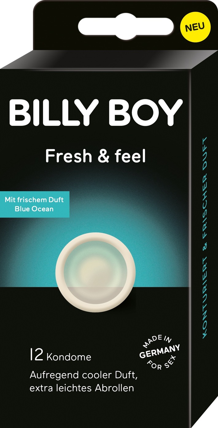Auch beim Sex einen guten Riecher / Alles dufte: BILLY BOY Fresh & feel sorgt für frischen Wind im Schlafzimmer