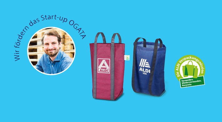 Die ALDI Tüte für den Rücken: Innovative Mehrwegtasche des Startups OGATA