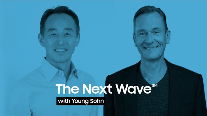 Mathias Döpfner in neuer Interview-Reihe „The Next Wave with Young Sohn“, presented by Samsung