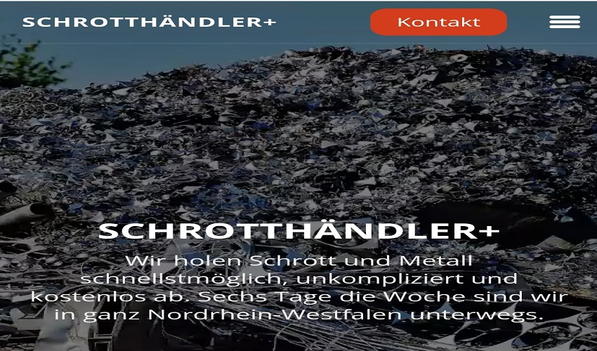 Mit dem Schrottabholung Krefeld ist es einfach, Metallschrott loszuwerden