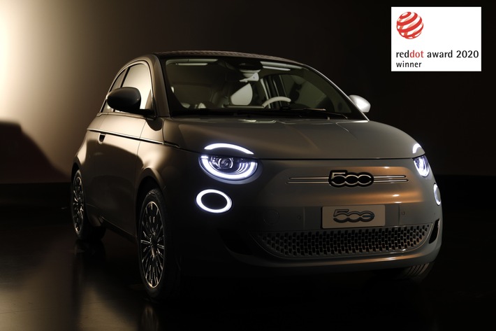 Neuer Fiat 500 mit Designpreis 'Red Dot Award' ausgezeichnet