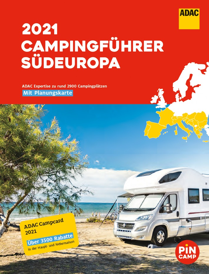 ADAC Campingführer und PiNCAMP - Preisvergleich zur Campingsaison 2021 Deutsche Campingplätze gehören zu den günstigten in Europa