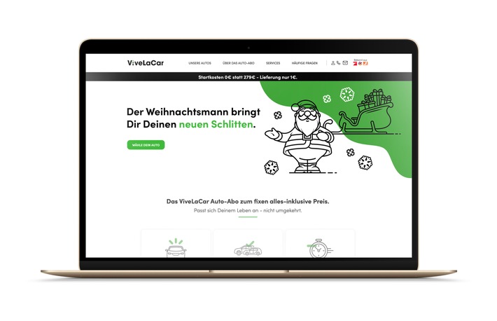 Jetzt sicher im eigenen Auto mobil ViveLaCar liefert Abo-Auto bis nach Hause