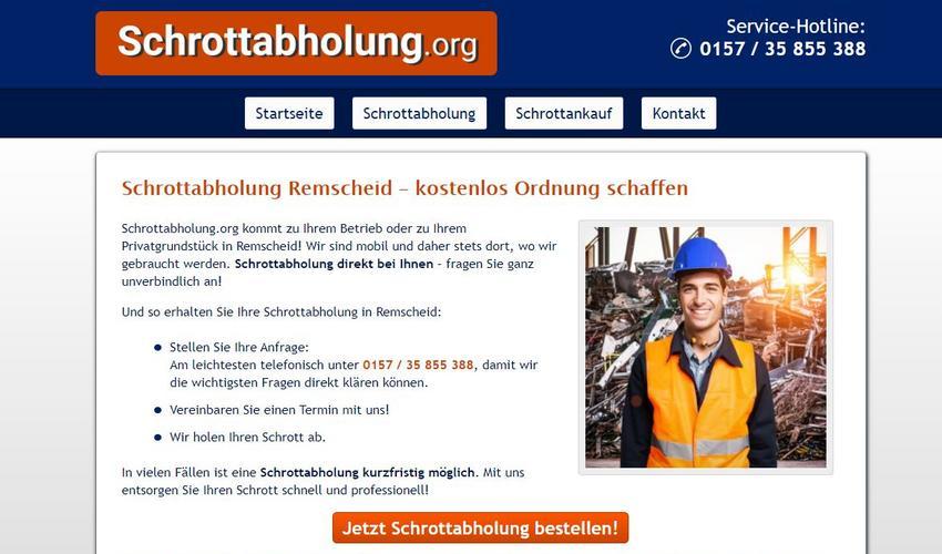 Professionelle Wiederaufbereitung von Schrott mit der Schrottabholung Remscheid