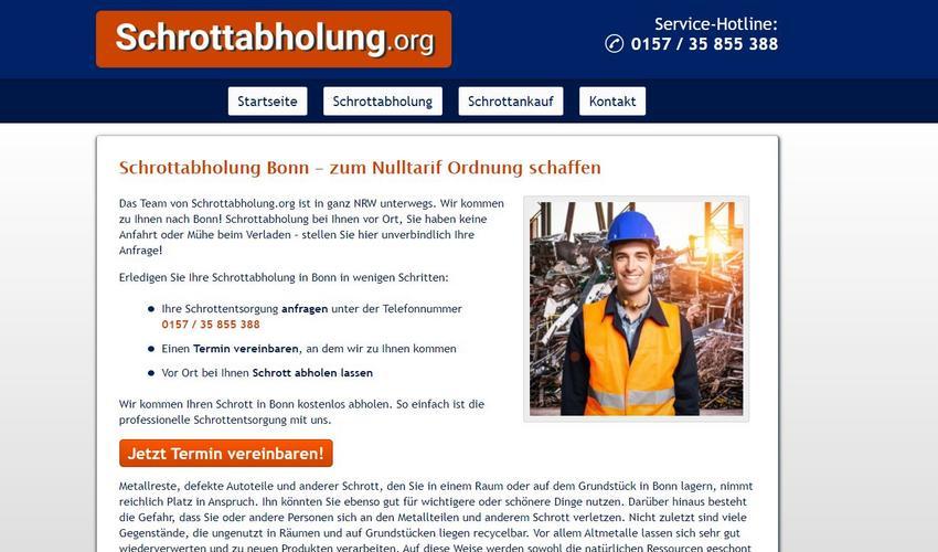 Die Schrottabholung Bonn ermöglicht es allen Haushalten, ihren Schrott kostenlos abholen zu lassen