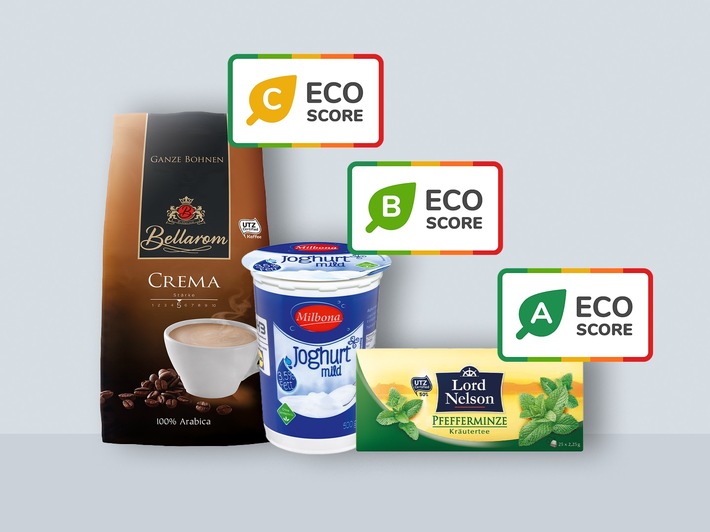 Nachhaltigkeit transparent gemacht: Lidl testet als erster deutscher Händler die Eco-Score-Kennzeichnung