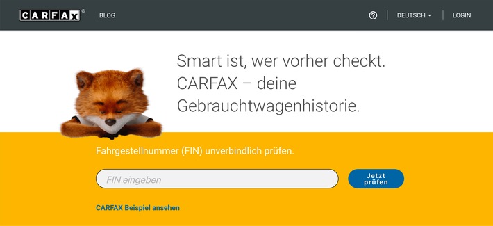CARFAX startet deutschsprachige Gebrauchtwagenhistorie