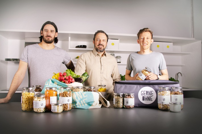 Hallo Lebensmittel, bye bye Plastik: Der neue Zero Waste Online-Supermarkt GerneOhne liefert Lebensmittel plastikfrei und klimaneutral bequem bis an die Haustür