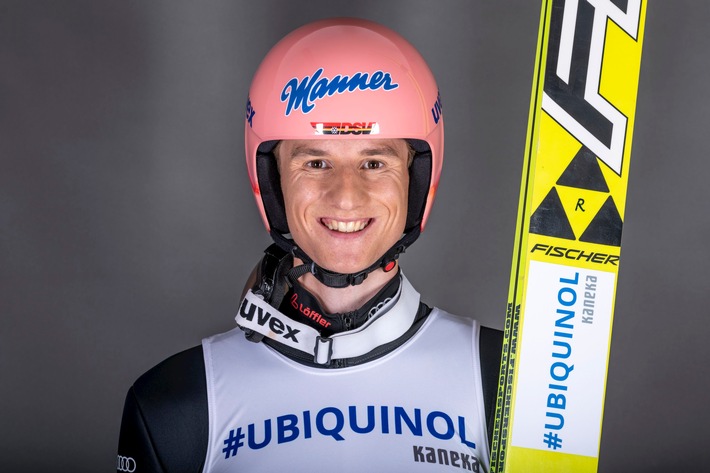 Kaneka Nutrients Europe verlängert Vertrag mit Karl Geiger: Der Skiflug-Weltmeister bleibt auch in der Saison 2021/22 Ubiquinol-Botschafter