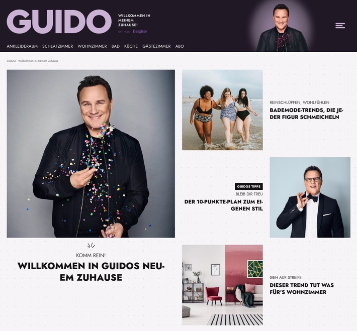 GUIDO und GUIDOS DEKO QUEEN: jetzt auch digital auf www.guidomariakretschmer.de